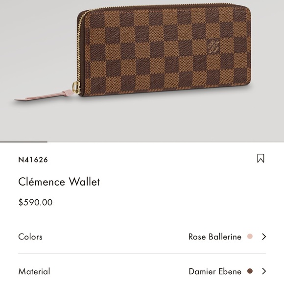 AUTHENTIC Louis Vuitton Clemence Wallet - Picture 9 of 9